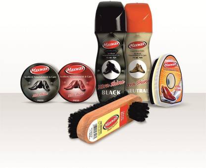 maxwax Shoe Polish Big Combo Leather Shoe Liquid Polish