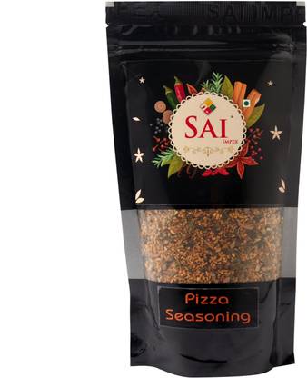 Sai Impex Pure and Natural Pizza Spice Mix (Pack of 1 - 100gm) Premium Quality Pizza Seasoning, Add flavours to the Pizza | No Preservatives, No Adultration