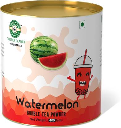 The Tea Planet Watermelon Bubble Tea Premix Tea Tin