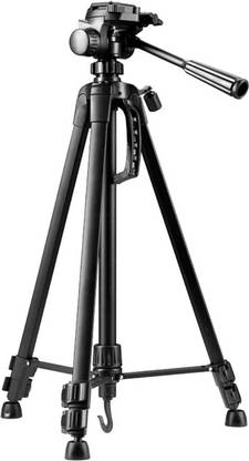 VAV Weifeng WT-3560 Built-in Bubble Level 3-Way Head Quick-Release Head Plate 360 Horizontal Aluminum Alloy Professional Camera Tripod for SLR Camera,Handphone or Camcorder Tripod Kit
