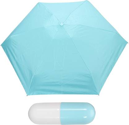 SWISS WONDER ™ GAU-37 Small Compact Capsule Shaped Manual Umbrella Umbrella