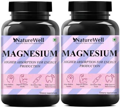 Naturewell Magnesium Complex Supplement with Magnesium Glycinate Advanced