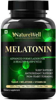 Naturewell Melatonin 5mg Sleeping Tablets with Tagara 125mg Advanced