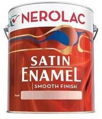 nerolac BRILL WHITE WHITE Enamel Wall Paint