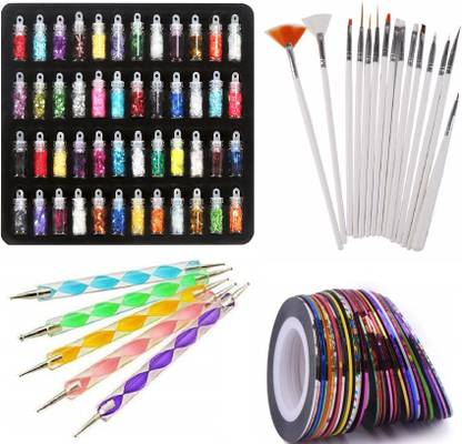 D.B.Z. NAIL COMBO 5 MULTICOLOR