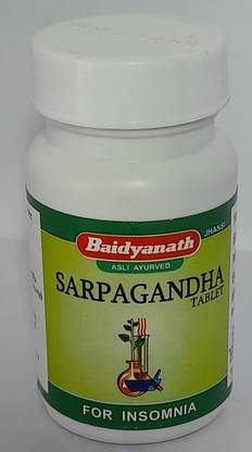 Baidyanath Sarpagandha Tablet 50 tablet (Pack of 4)
