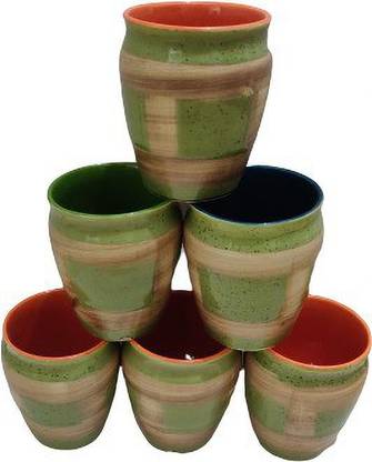 NIHIRA CREATIONS Pack of 6 Ceramic DDD22