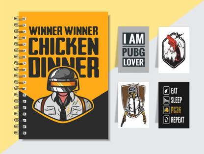 Macro PUBG GAME A5 Diary RULED 160 Pages
