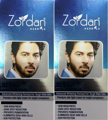 ZORDAN Men's Skin Light Cream (40gm 2) (Pack of 2)