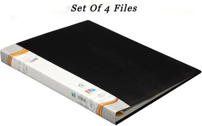 Style Freak Display Book File Folder with 20 Pockets with Folder Case Plastic File Display Presentation Book