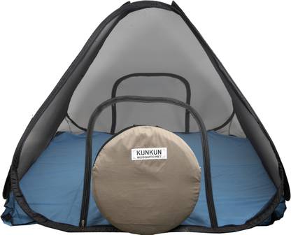 KUNKUN Polyester Adults Washable Foldable Polyester Premium Quality Of Double Bed Size ( Queen Size ) Mosquito Net