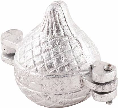 KitchenHub Aluminium Cupcake/Muffin Mould Modak Moulds/Laddoo Maker (Pack of 1)