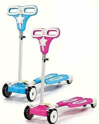 Vijay Enterprisest Scooter for Kids 4 Wheeler wave Skating Cycle with Brake and wave scooters