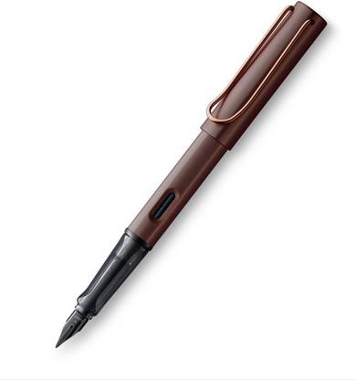 LAMY LX Extra Fine Nib Fountain Pen with Converter Z28 and Matching Case Marron Fountain Pen