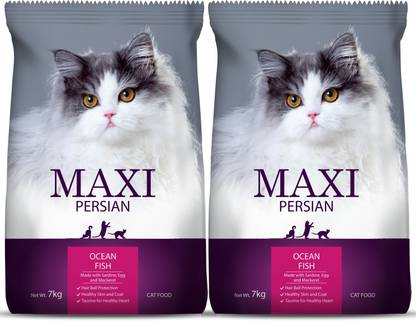 Maxi Persian Ocean Fish 14 kg (2x7 kg) Dry Adult Cat Food