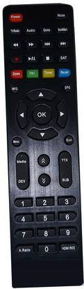 Kishore Traders COMPATIBLE REMOTE CONTROL FOR PAGARIA SET TOP BOX PAGARIA FREE DISH REMOTE, DVB-S2 180H WiFi Hd Mpeg-4 Remote Controller
