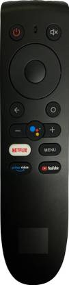 SHIELDGUARD Voice Command Remote Control Compatible with Smart LED TV with Netflix, Google Assistant & YouTube Functions (Pairing is must) OnePlus Remote Controller