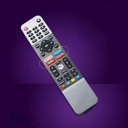 Audus Remote Control with Voice Assistant & Assistant Compatible for LED Smart TV Universal Remote Control motorola Remote Controller