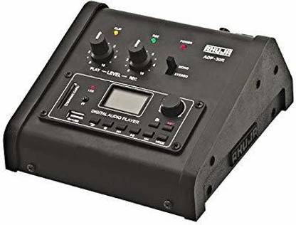 आहूजा ADP-30 R MP3 Player (Black, 2 Display) 200 W ब्लूटूथ PA स्पीकर