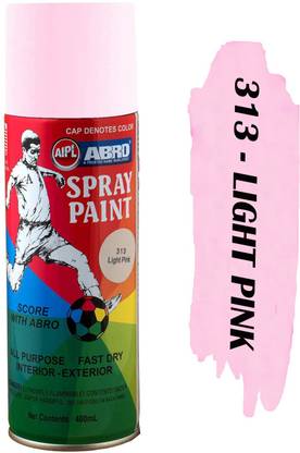 ABRO Premium Quality Spray Paint from well know USA Brand - ABRO Pink Spray Paint 400 ml
