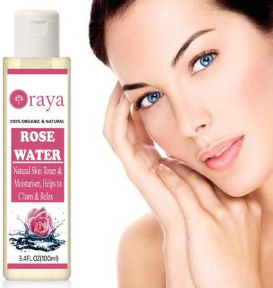 Oraya Natural Rose Water for Skin Brightening Men & Women