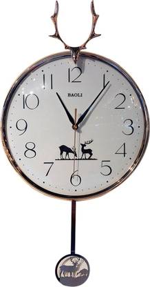 Order Happiness Analog 58 cm X 30 cm Wall Clock