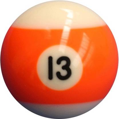 Laxmi Ganesh Billiard POOL SOLID BALL (13) Billiard Ball