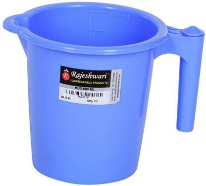 RAJESHWARI Plastic Bath Mug