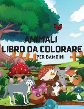 Animali Libro Da Colorare Per Bambini