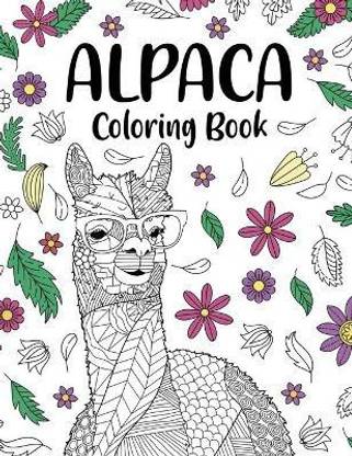Alpaca Coloring Book