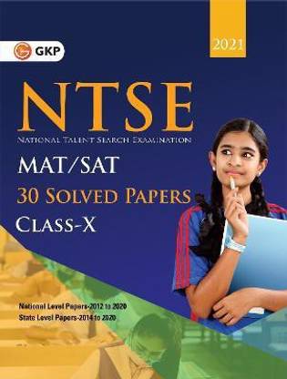 Ntse 2020-21 Class 10th (Mat + Sat) 30 Solved Papers