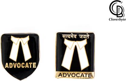 CLOVERBYTE Advocate Brooch pack of 2 Advocate Emblem Brooch