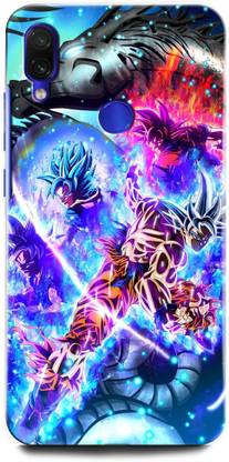 INTELLIZE Back Cover for Redmi 7 GOKU, DRAGON BALL Z, ANIME, SUPERSAIYAN