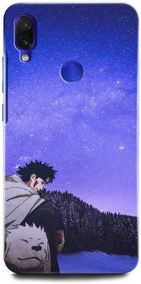 INTELLIZE Back Cover for Redmi 7 KIBA INUZUKA, ANIME, BOY, ALONE