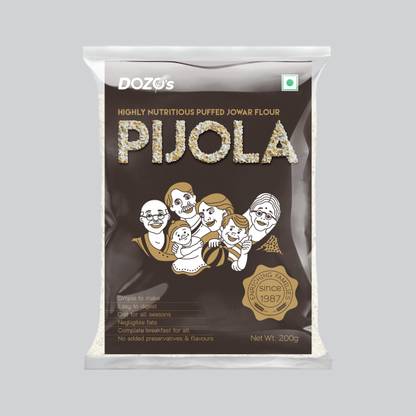 pijola Jowar Lahi Flour 200g*5pc = 1000gm Pouch