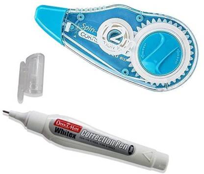 Craft World A 18 mm Smooth Correction Whitener (1 TAPE+ 1 PEN)