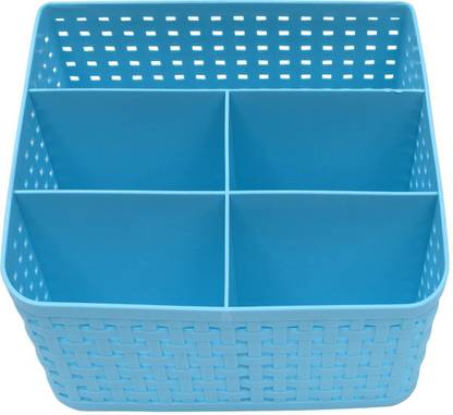 SVK Dream 6 Compartments Plastic Storage Box For Bedroom