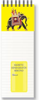 Nourish Magnetic Memo Pad Regular Memo Pad RULED 50 Pages