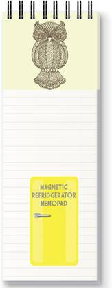 Nourish Magnetic Memo Pad Regular Memo Pad RULED 50 Pages