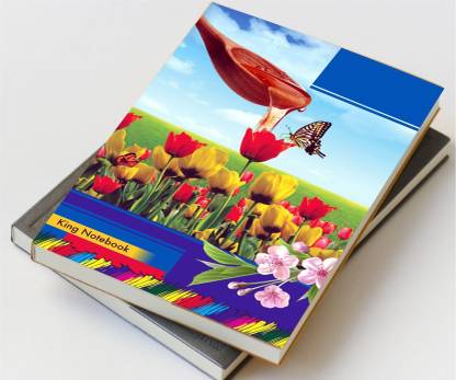 JOY BOX My A4 Size 280 Pages Single Line Ruled Writing Notebooks For Students (Pack Of 6) A4 Note Book Ruled 280 Pages