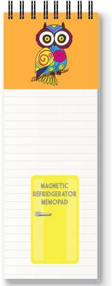 Nourish Magnetic Memo Pad Regular Memo Pad RULED 50 Pages