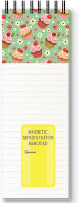 Nourish Magnetic Memo Pad Regular Memo Pad RULED 50 Pages