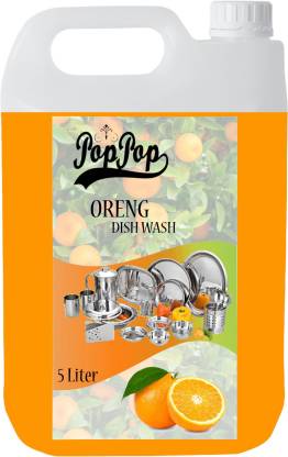 POPPOP Premium High Action Dishwashing Liquid/Gel For Utensils | Dish Cleaning Liquid Dish Cleaning Gel