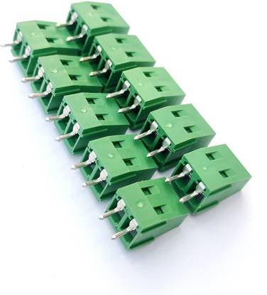 samest 2 Pin Terminal Block Wire Connector Pcb Mount Pack Of 10 Pcs. Electronic Components Electronic Hobby Kit