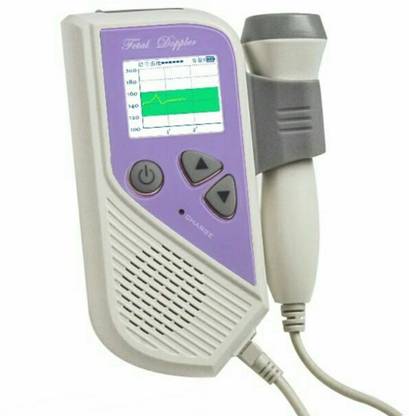Naulakha CuroMed+ White, Purple Fetal Doppler