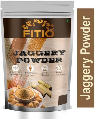 FITIO Nutrition Sugarcane Jaggery Powder (E89) Powder Jaggery