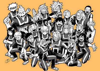 Anime My Hero Academia Hiryu Rin Ibara Shiozaki Matte Finish Poster Paper Print