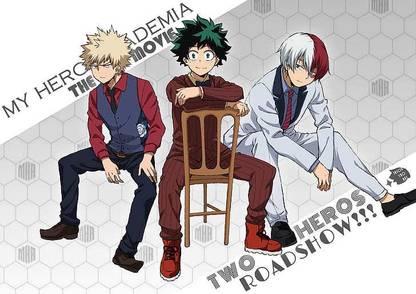 Tsuki Bakugou My Hero Academia The Movie The Two Heroes Hd Matte Finish Poster Paper Print