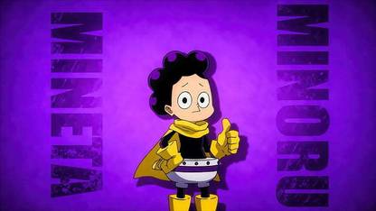 Anime My Hero Academia Boku No Hero Academia Minoru Mineta Matte Finish Poster Paper Print