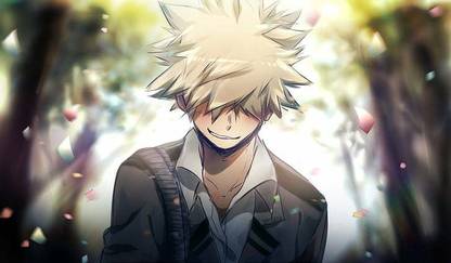 Anime My Hero Academia Katsuki Bakugou Matte Finish Poster Paper Print